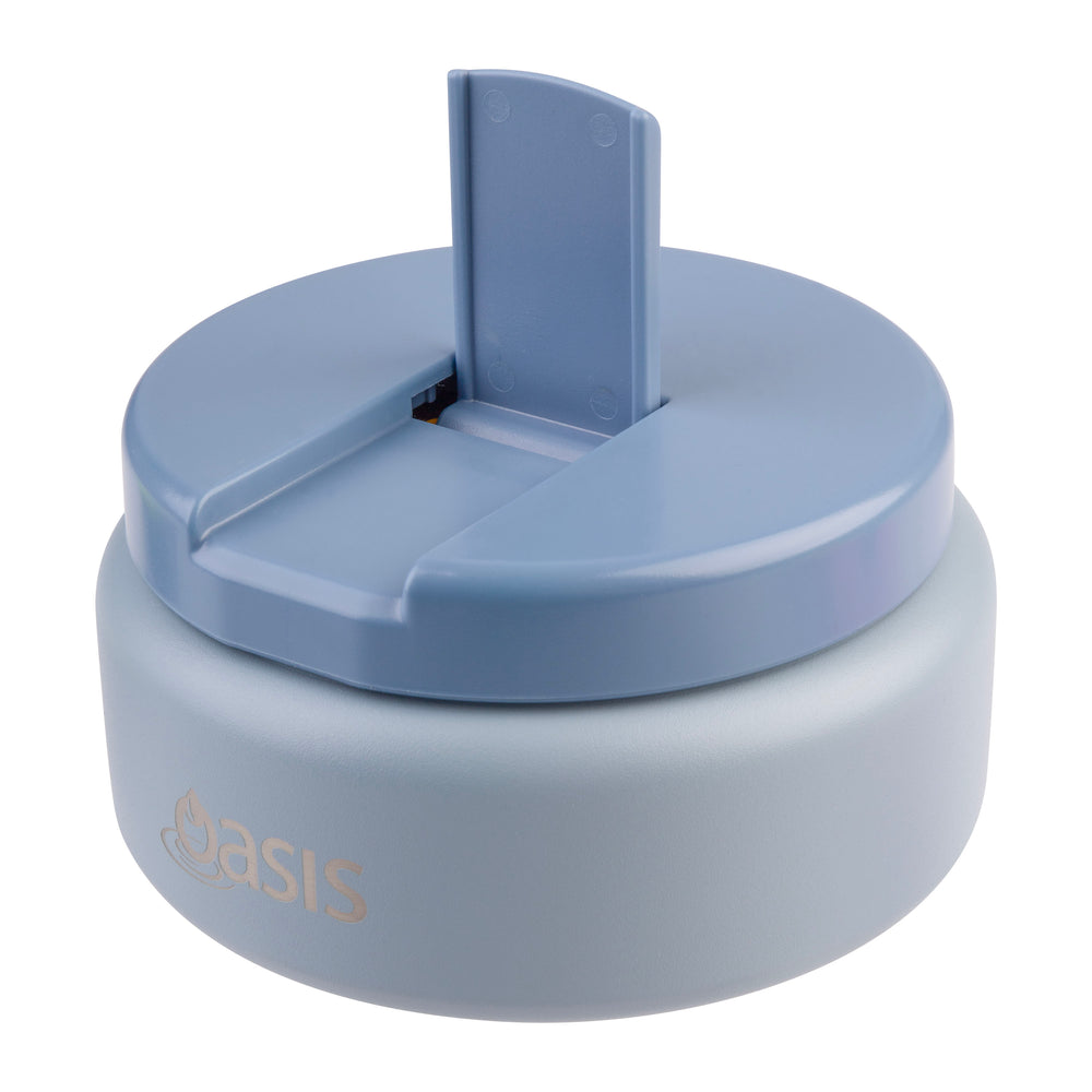 Oasis Stainless Steel Insulated Food Flask - 230ml - Hazy Blue