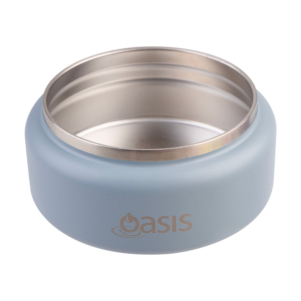 Oasis Stainless Steel Insulated Food Flask - 230ml - Hazy Blue