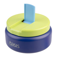 Load image into Gallery viewer, Oasis Stainless Steel Insulated Food Flask - 230ml - Peacock Blue

