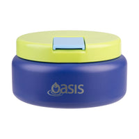 Load image into Gallery viewer, Oasis Stainless Steel Insulated Food Flask - 230ml - Peacock Blue
