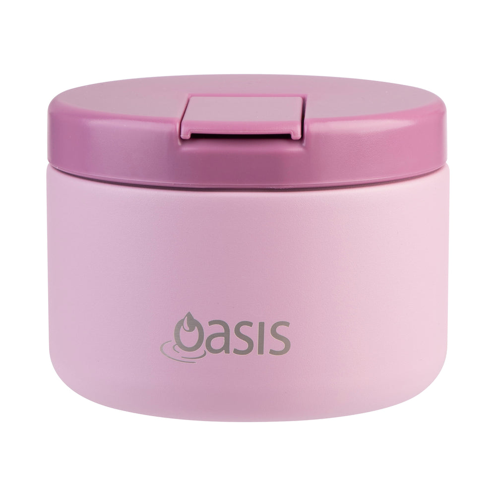 Oasis Stainless Steel Insulated Food Flask - 300ml - Blush