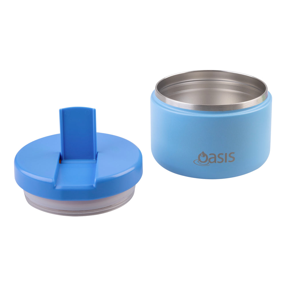 Oasis Stainless Steel Insulated Food Flask - 300ml - Blue