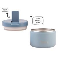 Load image into Gallery viewer, Oasis Stainless Steel Insulated Food Flask - 300ml - Hazy Blue
