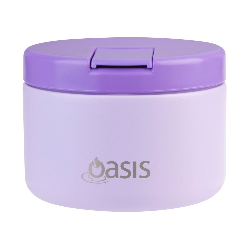Oasis Stainless Steel Insulated Food Flask - 300ml - Lilac