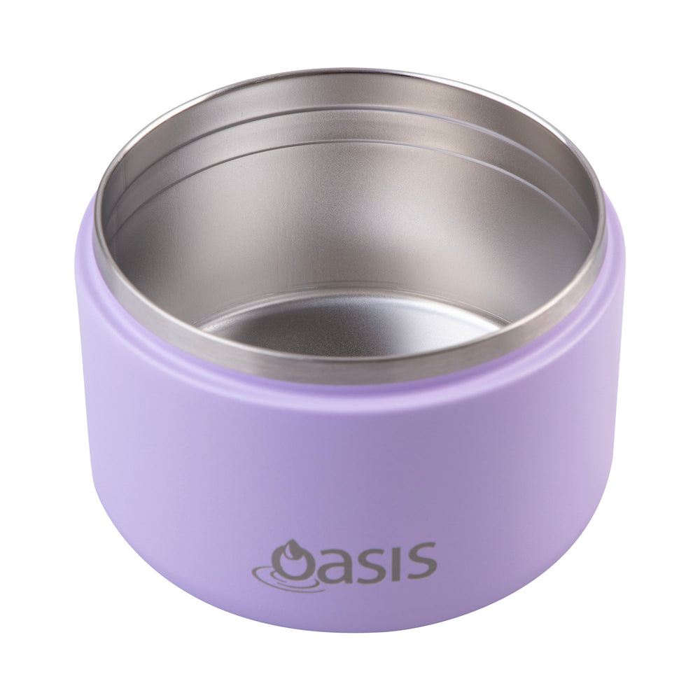 Oasis Stainless Steel Insulated Food Flask - 300ml - Lilac