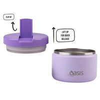 Load image into Gallery viewer, Oasis Stainless Steel Insulated Food Flask - 300ml - Lilac
