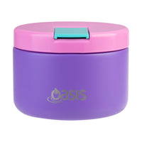 Load image into Gallery viewer, Oasis Stainless Steel Insulated Food Flask - 300ml - Mermaid Purple
