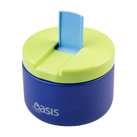 Load image into Gallery viewer, Oasis Stainless Steel Insulated Food Flask - 300ml - Peacock Blue
