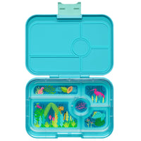 Load image into Gallery viewer, yumbox tapas antibes blue jungle tray
