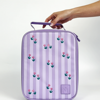 Load image into Gallery viewer, MontiiCo Large Insulated Lunch bag - Tiny Tulips
