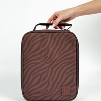 Load image into Gallery viewer, MontiiCo Large Insulated Lunch bag - Zebra
