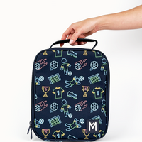 Load image into Gallery viewer, montiico large lunch bag goal keeper
