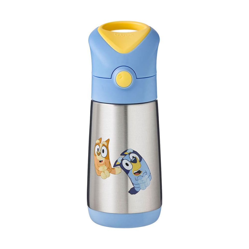 B Box Insulated Drink Bottle 350mL - Bluey
