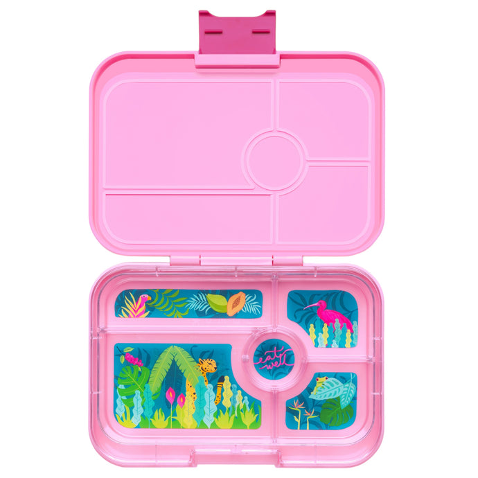 yumbox tapas capri pink jungle tray