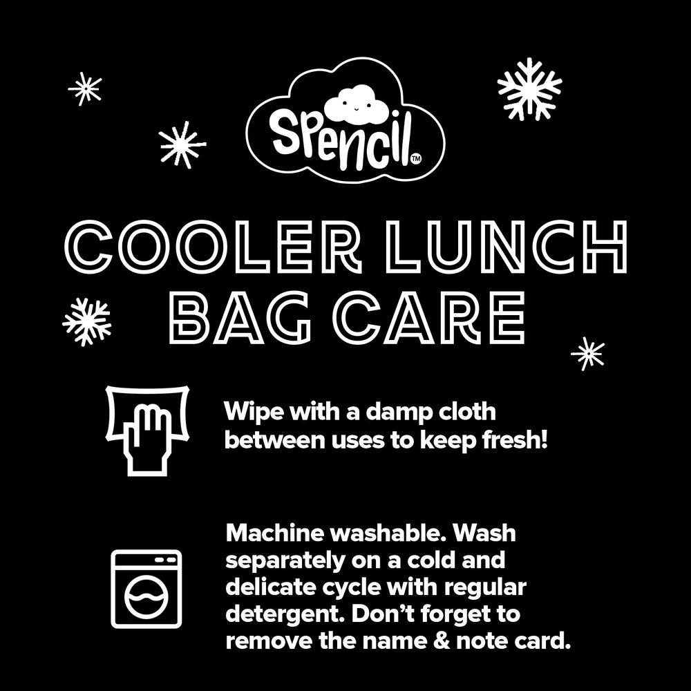 Spencil Big Cooler Bag + Ice Pack - Monster Blaze