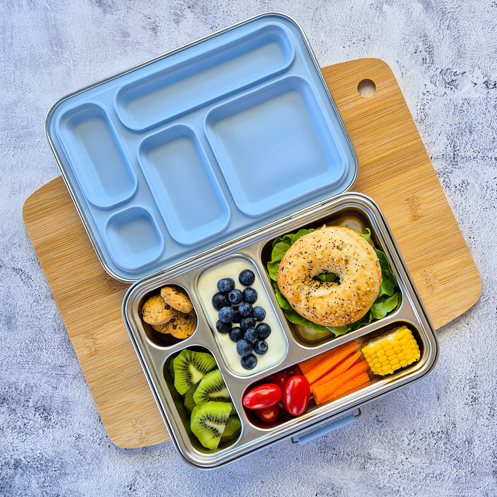 Ecococoon Bento Lunch Box 5 - Blueberry