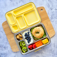 Load image into Gallery viewer, Ecococoon Bento Lunch Box 5 - Limoncello
