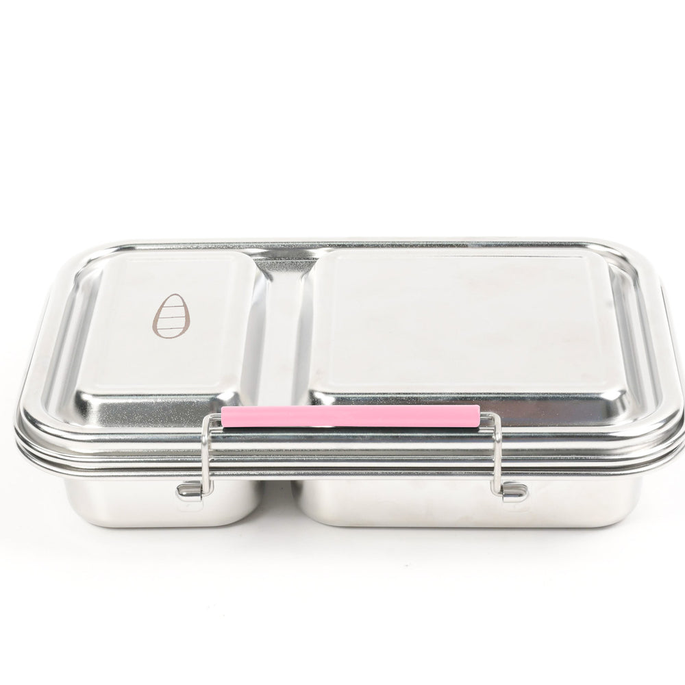 Ecococoon Bento Lunch Box 2 - Pink Rose