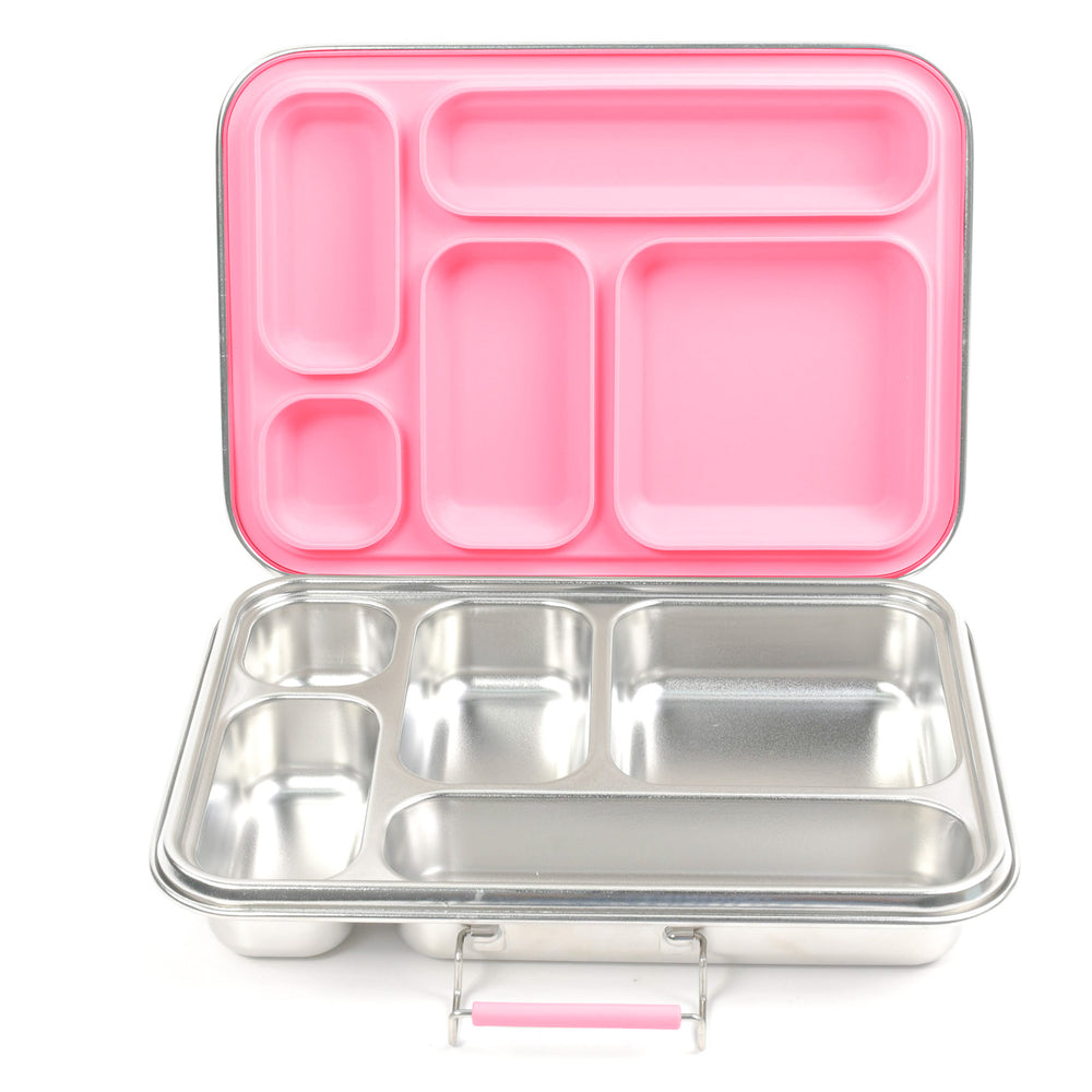 Ecococoon Bento Lunch Box 5 - Pink Rose