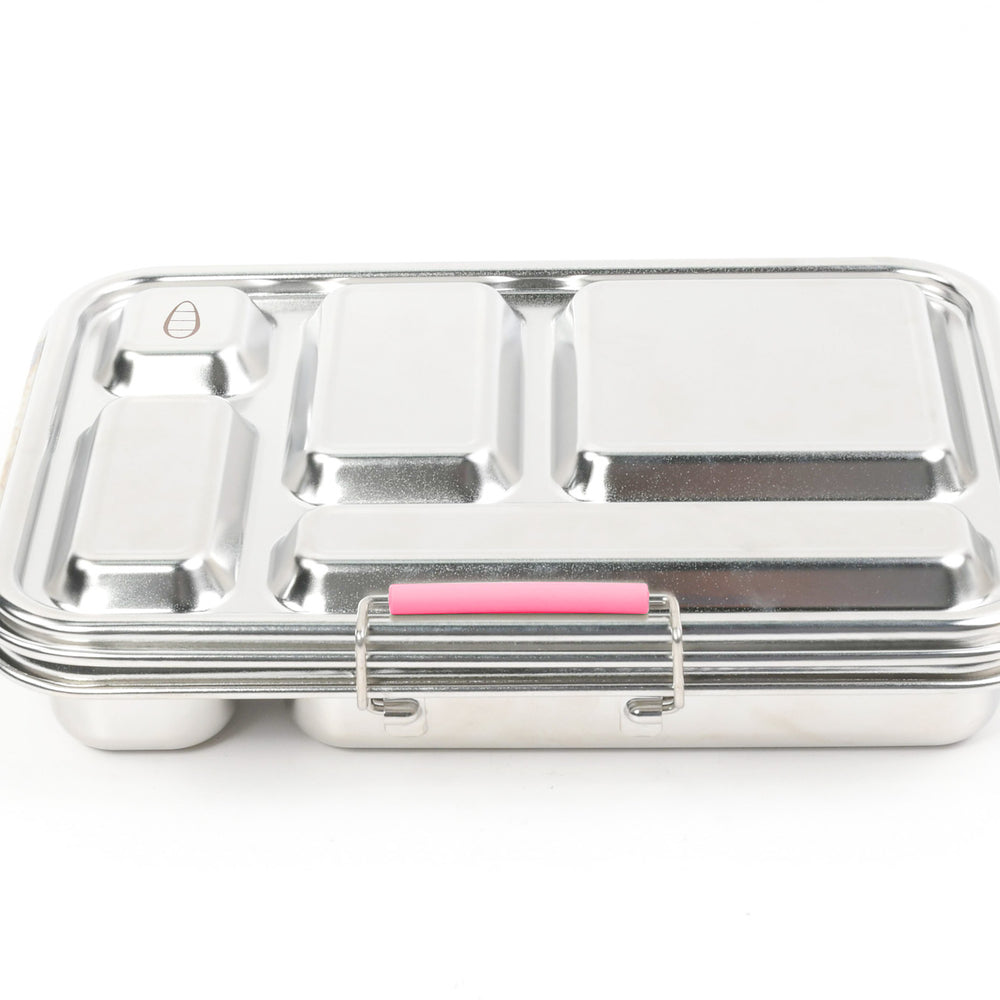 Ecococoon Bento Lunch Box 5 - Pink Rose