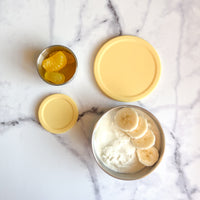 Load image into Gallery viewer, Ecococoon Stainless Steel Snack Pots - Limoncello
