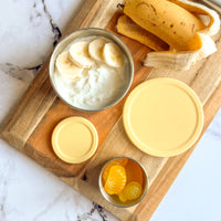 Load image into Gallery viewer, Ecococoon Stainless Steel Snack Pots - Limoncello
