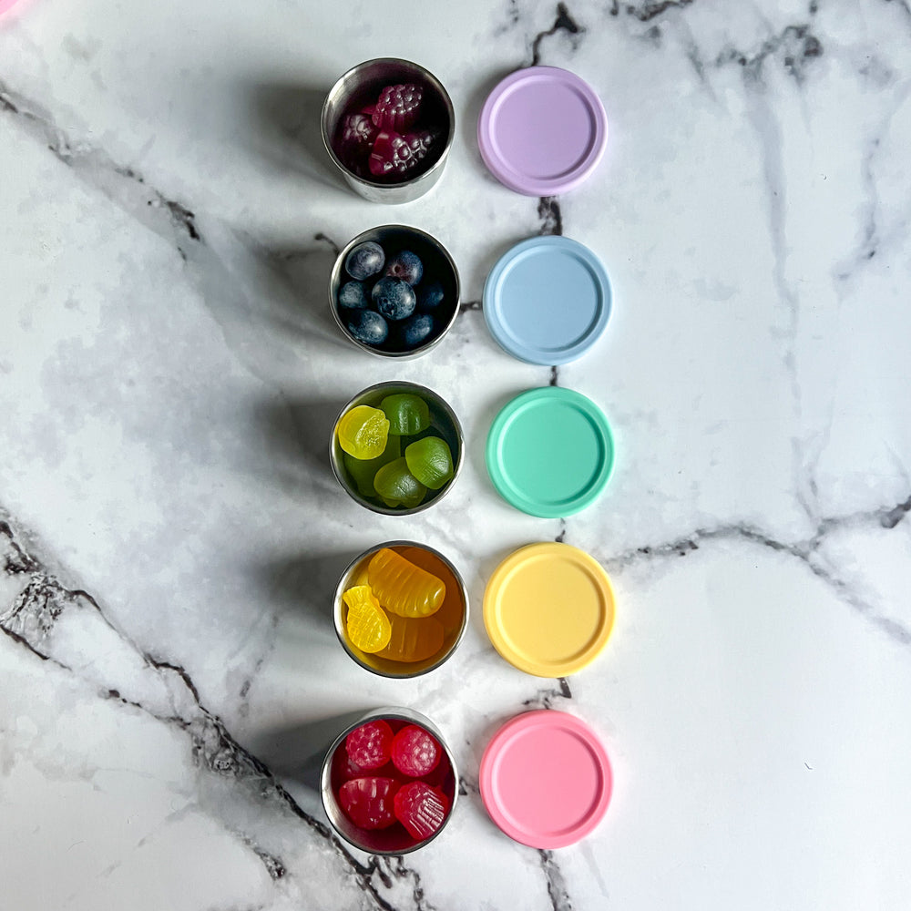 Ecococoon Stainless Steel Snack Pots - Limoncello