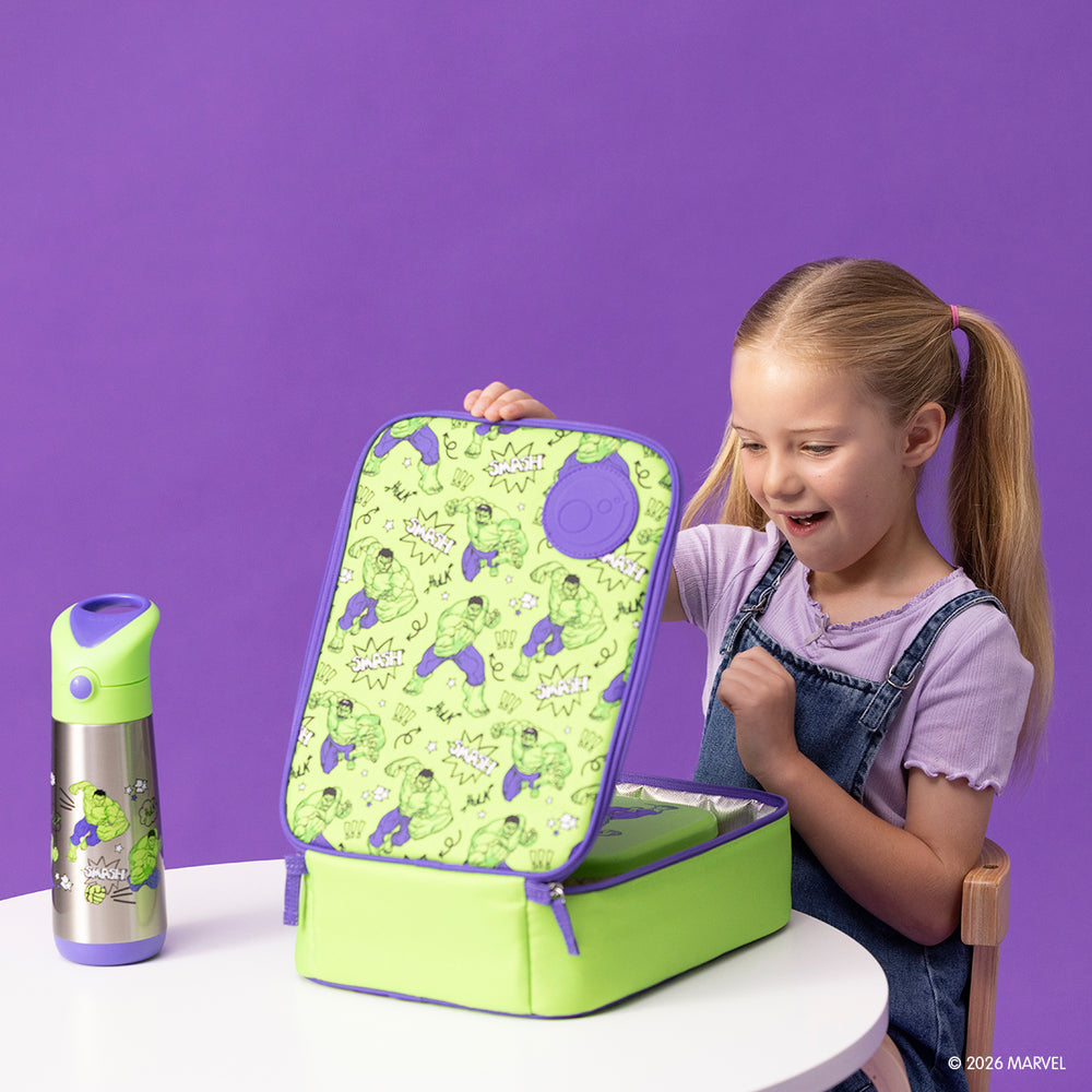 B Box Flexi Insulated Lunch Bag - Hulk