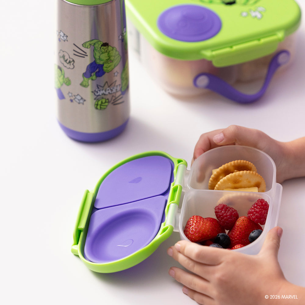 B Box Snackbox Lunchbox - Hulk