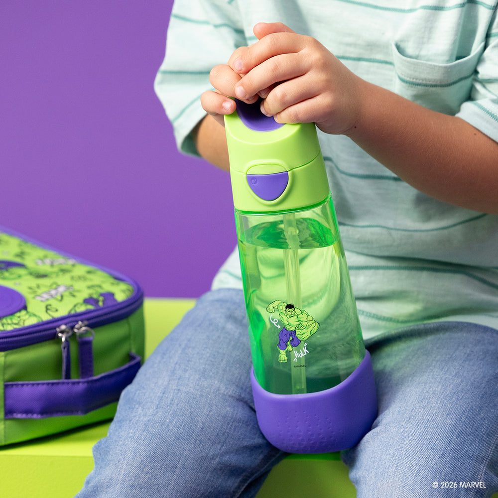 B Box Tritan Drink Bottle 600mL - Hulk