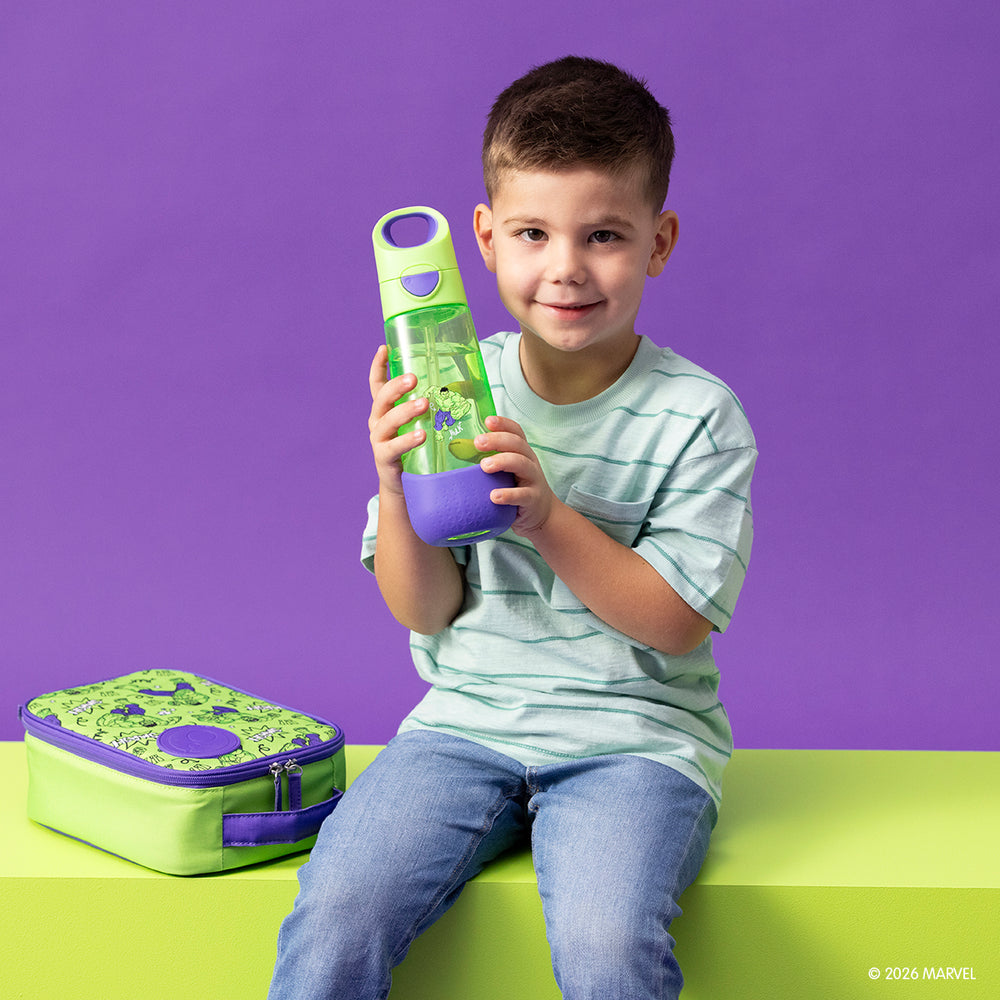 B Box Tritan Drink Bottle 600mL - Hulk