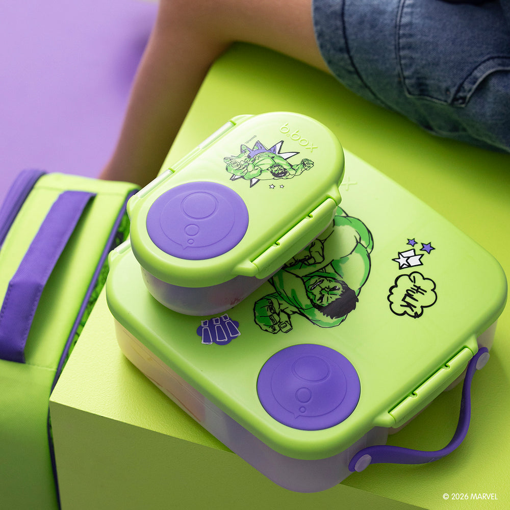 B Box Snackbox Lunchbox - Hulk