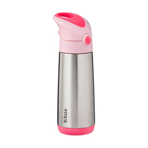 B Box Insulated Drink Bottle 500mL - Flamingo Fizz