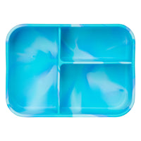 Load image into Gallery viewer, Munchbox Flexi 3 - Bluebell - Silicone Bento
