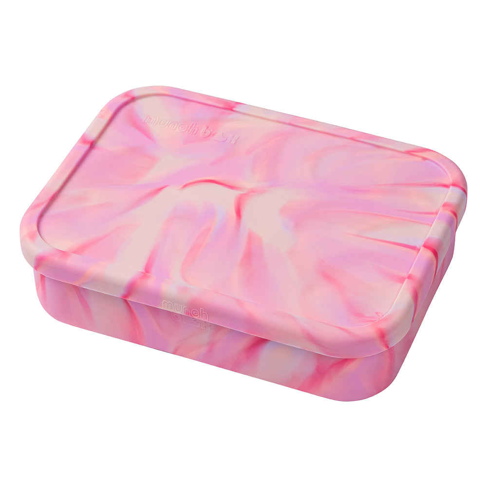 Munchbox Flexi 3 - Rose Pink - Silicone Bento