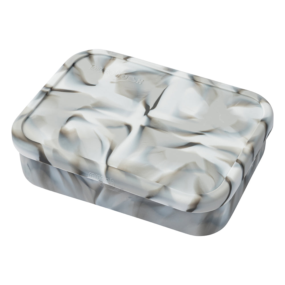 Munchbox Flexi 3 - Slate Grey - Silicone Bento