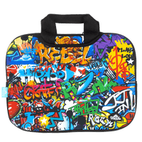 Load image into Gallery viewer, tech carry case street art

