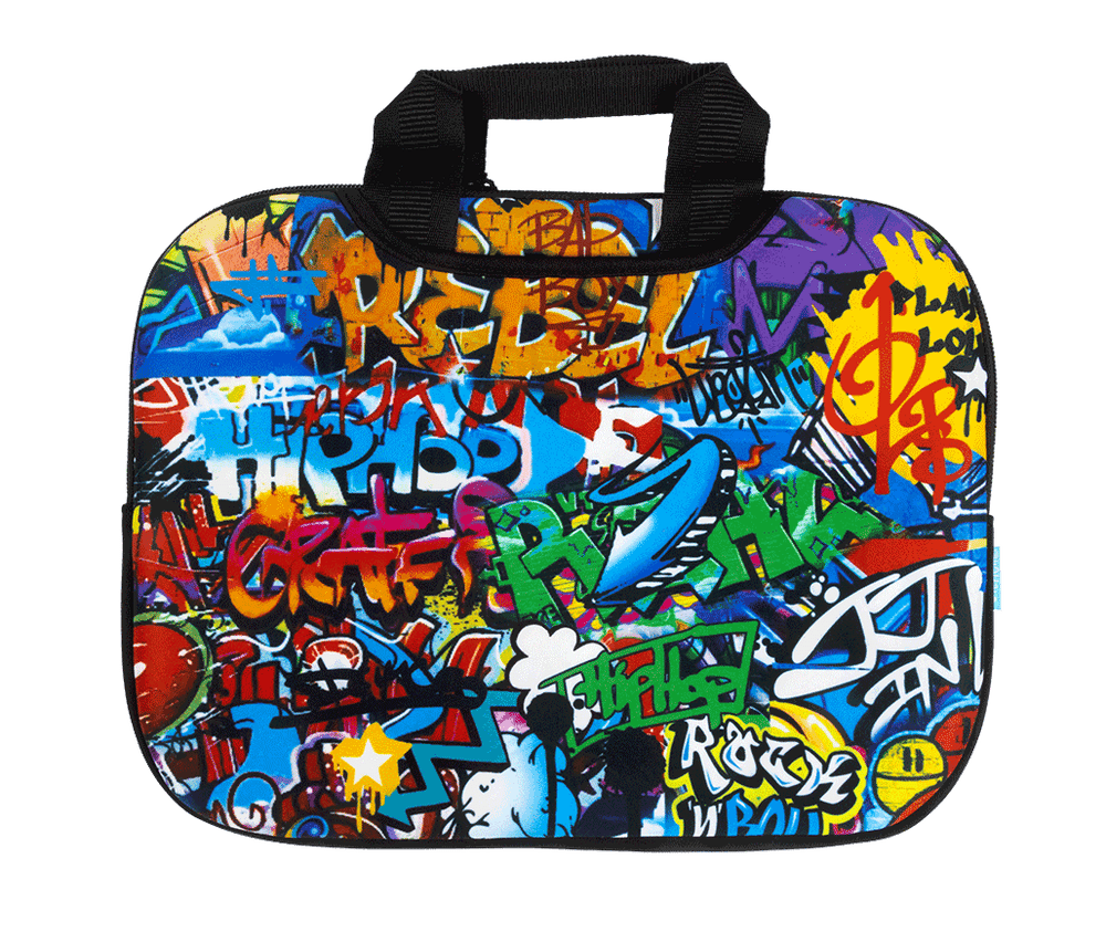 tech carry case street art