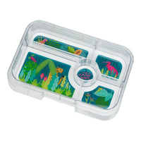 Load image into Gallery viewer, yumbox tapas antibes blue jungle tray
