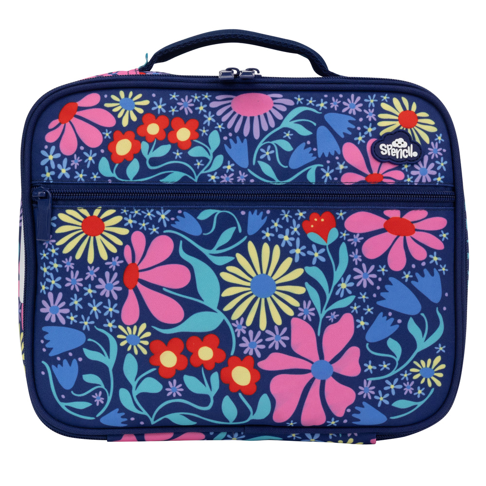 Spencil Big Cooler Bag + Ice Pack - Flower Fun