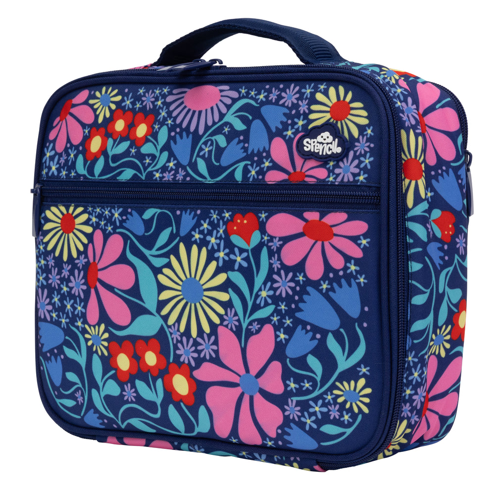 Spencil Big Cooler Bag + Ice Pack - Flower Fun