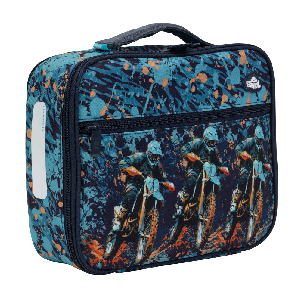 Spencil Big Cooler Bag + Ice Pack - Moto Camo Trax