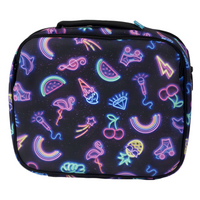 Load image into Gallery viewer, Spencil Big Cooler Bag + Ice Pack - Neon Party
