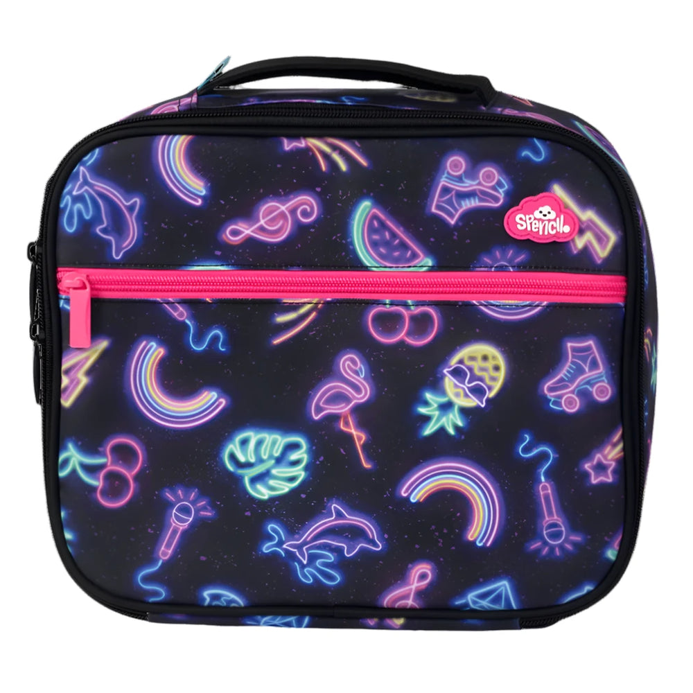 Spencil Big Cooler Bag + Ice Pack - Neon Party