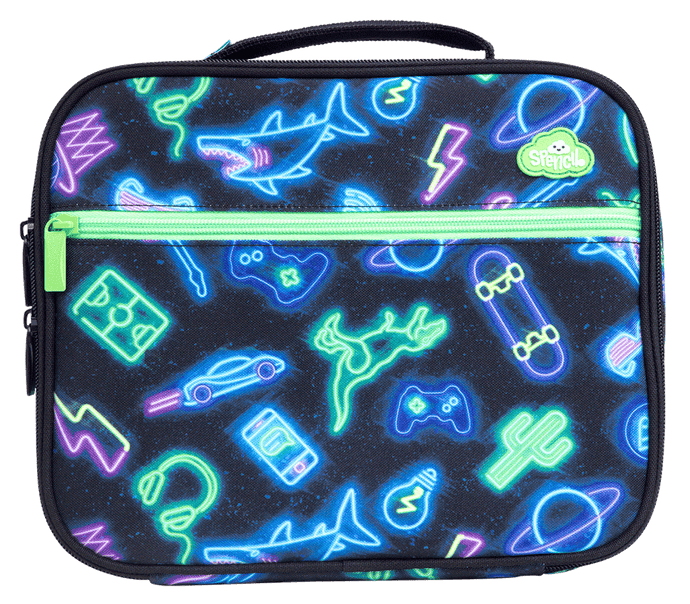 spencil lunchbag neon life