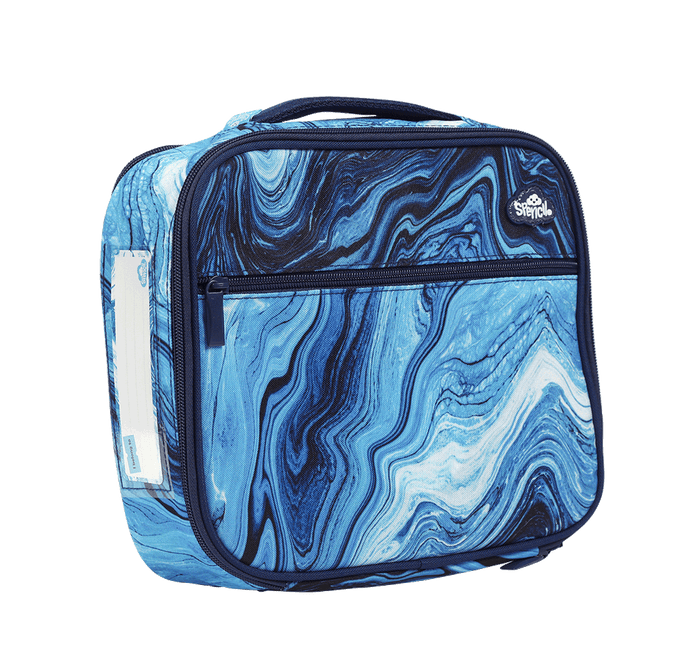spencil cooler bag ocean marble