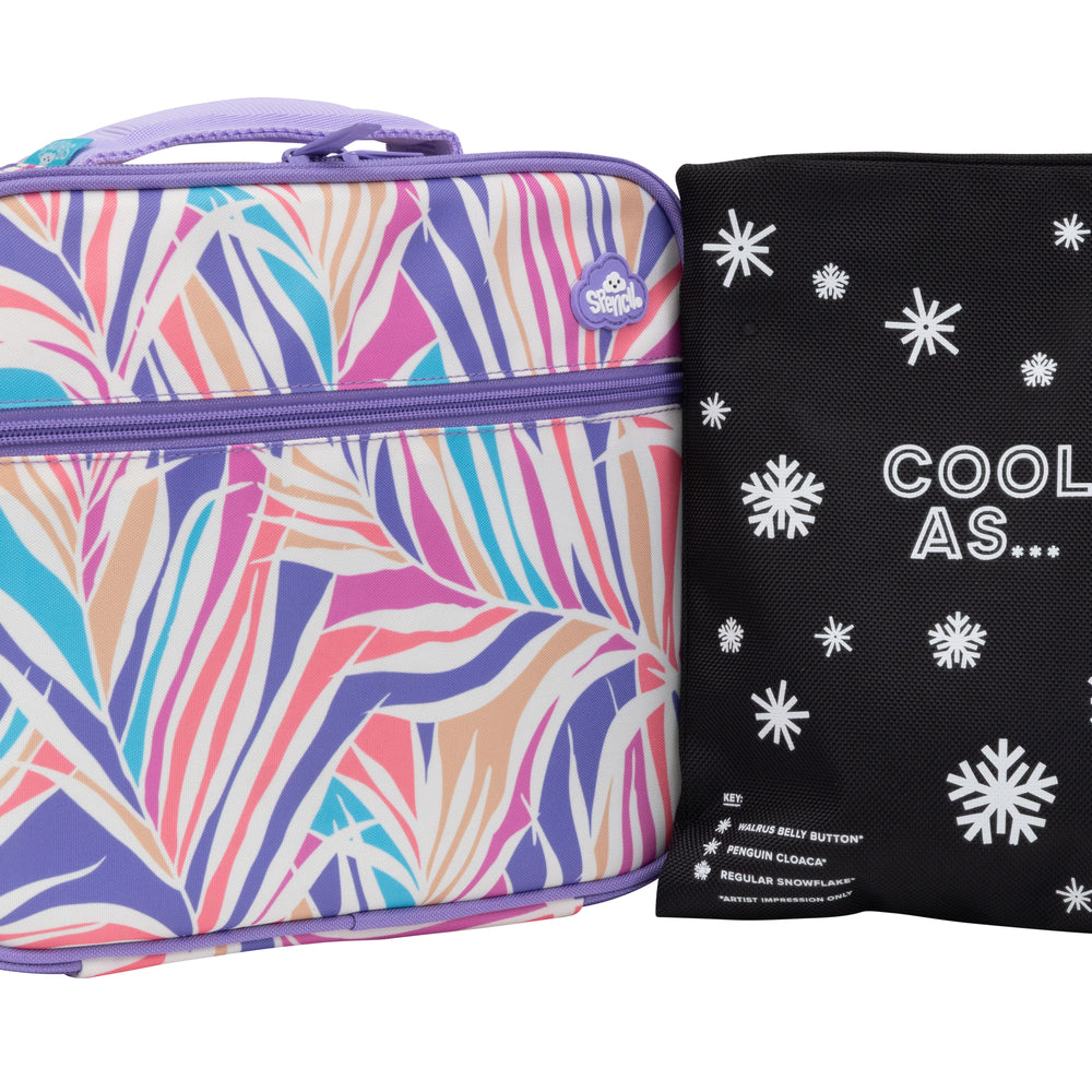 Spencil Big Cooler Bag + Ice Pack - Paradise Palms
