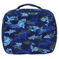 Load image into Gallery viewer, Spencil Big Cooler Bag + Ice Pack - Robo Shark
