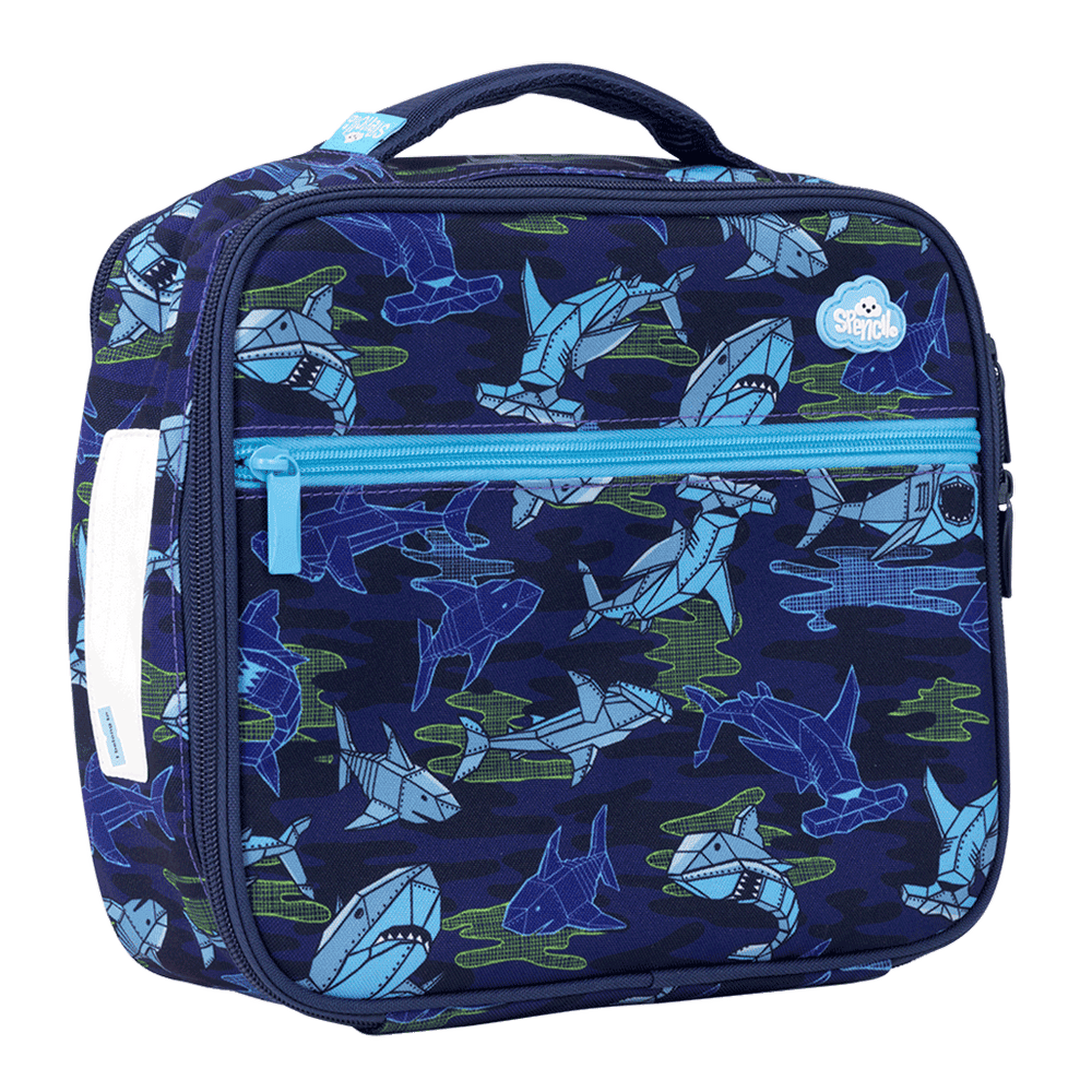 Spencil Big Cooler Bag + Ice Pack - Robo Shark