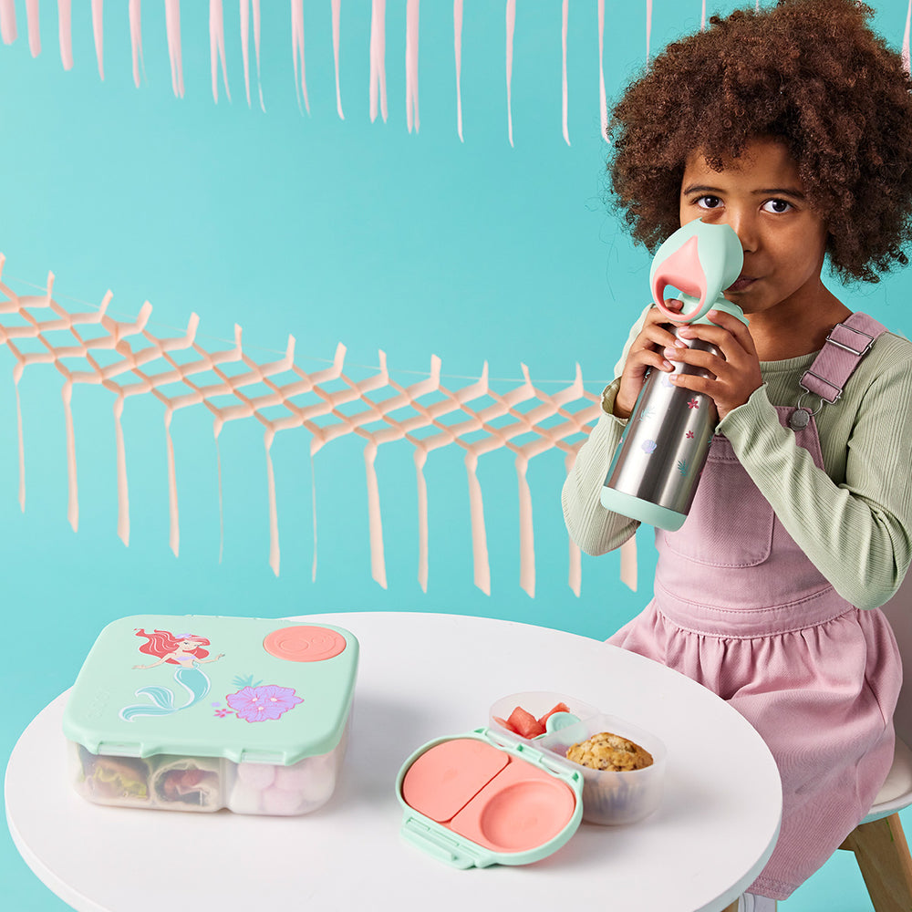 bbox the little mermaid 500ml insulated drink bottle 